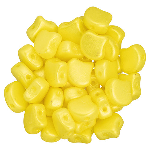 Ginko Beads, Chatoyant Yellow, 8 grams