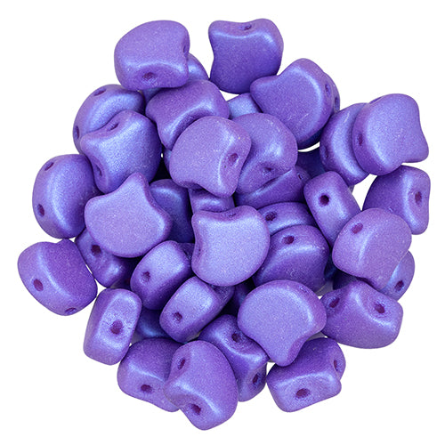 Ginko Beads, Chatoyant Violet, 8 grams