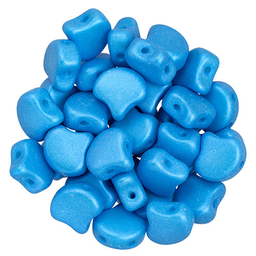 Ginko Beads, Chatoyant Sky Blue, 8 grams