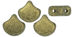 Ginko Beads, Metallic Suede Gold, 8 grams