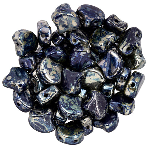 Ginko Beads, Navy Blue Rembrandt, 8 grams
