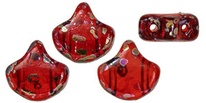 Ginko Beads, Siam Ruby Rembrandt, 8 grams