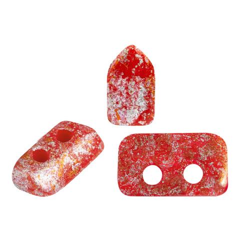 Piros® Par Puca®, PIR-9320-45703, Opaque Coral Red Tweedy