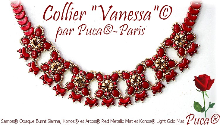 Vanessa Necklace - pattern