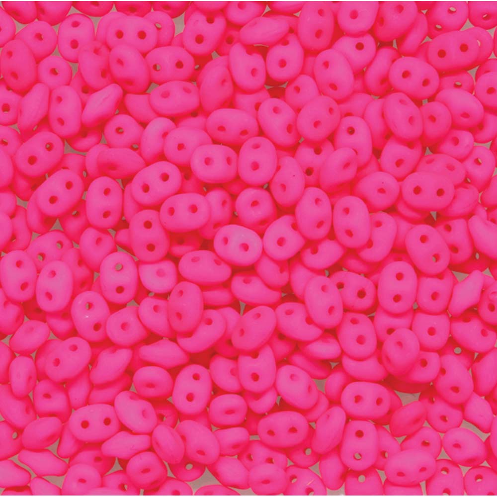 Superduo, Neon Pink, SD25123, 50 grams