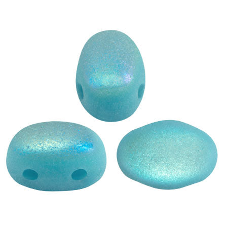 Samos® Par Puca®, SMS-6303-28701M, Opaque Blue Turquoise Matte AB, 10 grams