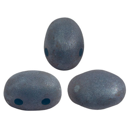 Samos® Par Puca®, SMS-6303-85001, Opaque Blue Turquoise Matte Nebula, 10 grams