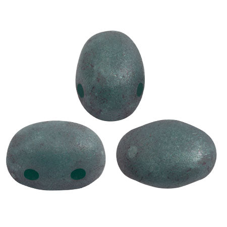 Samos® Par Puca®, SMS-6313-85001, Opaque Green Turquoise Matte Nebula, 10 grams