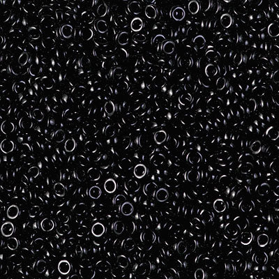 Miyuki 2.2mm Spacer Bead, Black, SPR2-0401, 7 grams