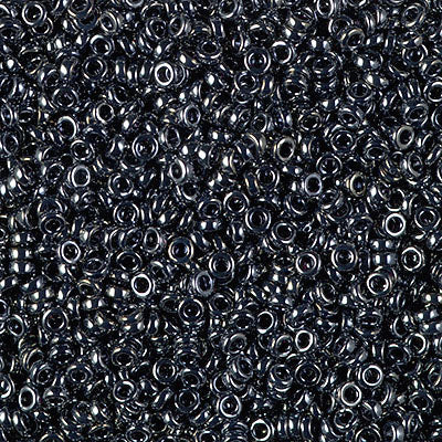 Miyuki 2.2mm Spacer Bead, Light Gunmetal, SPR2-0464, 7 grams