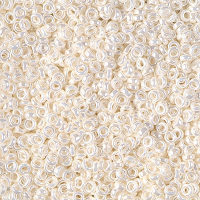 Miyuki 2.2mm Spacer Bead, Antique Ivory Pearl Ceylon, SPR2-0592, 7 grams