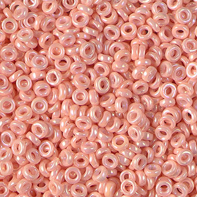 Miyuki 3mm Spacer Bead, Opaque Tea Rose Luster, SPR3-0596, 8 grams