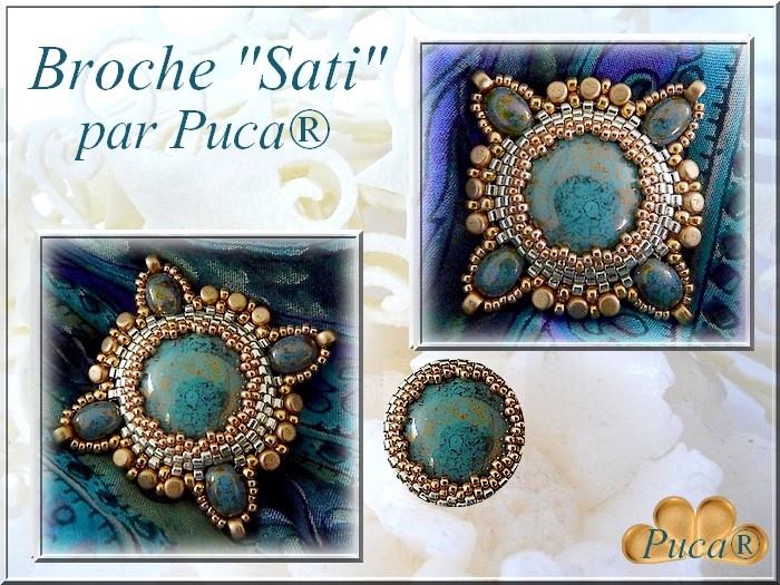 Sati Brooch - pattern