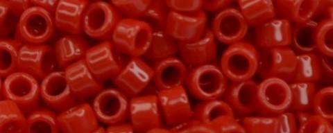 Toho Aiko Bead Opaque Cherry