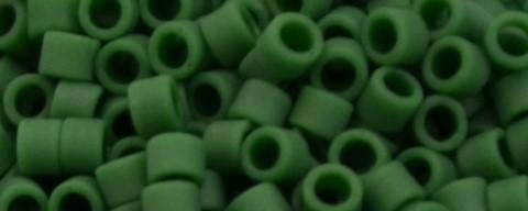 Toho Aiko Bead Opaque Frost Pine Green