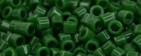 Toho Aiko Bead Opaque Pine Green