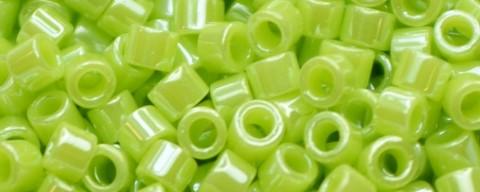 Toho Aiko Bead Opaque Luster Sour Apple