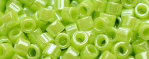 Toho Aiko Bead Opaque Luster Sour Apple