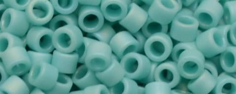 Toho Aiko Bead Matte AB Opaque Turquoise