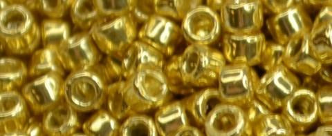 Toho Aiko Bead Galvanized Gold PermaFinish