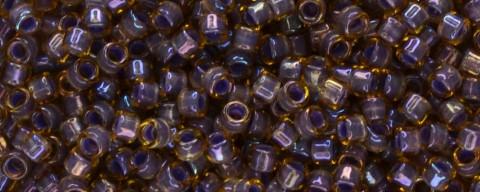 Toho Aiko Bead IC Light Topaz/Opaque Lavender Lined