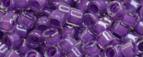 Toho Aiko Bead IC Crystal/Lilac Lined