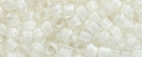 Toho Aiko Bead IC Crystal/Snow Lined