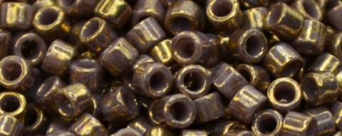 Toho Aiko Bead Gilded Marble Lavender