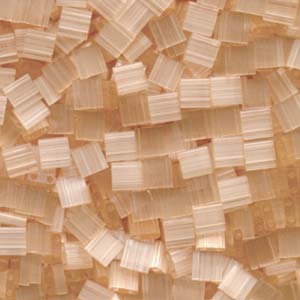 Miyuki Tila Bead, TL-2552, Pale Apricot Silk Satin, 5 grams