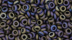 Toho Demi Round 8/0 Seed Bead, Matte-Color Iris Purple, TN-08-615 - Barrel of Beads