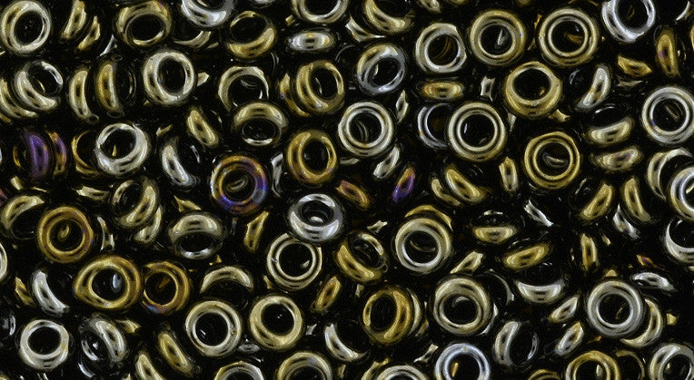 Toho Demi Round 8/0 Seed Bead, Metallic Iris Brown, TN-08-83 - Barrel of Beads