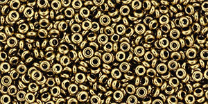Toho Demi Round 11/0 Seed Bead, Bronze, TN-11-221 - Barrel of Beads