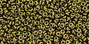 Toho Demi Round 11/0 Seed Bead, Antique Bronze, TN-11-223 - Barrel of Beads