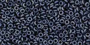 Toho Demi Round 11/0 Seed Bead, Matte-Color Gun Metal, TN-11-612 - Barrel of Beads