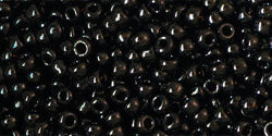 Toho 11/0 Round Japanese Seed Bead, #14, Transparent Root Beer