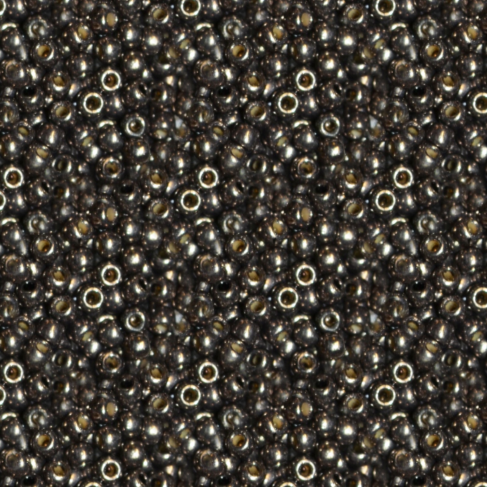 Toho 11/0 Round Japanese Seed Bead, #595PF, Pyrite Galvanized PermaFinish