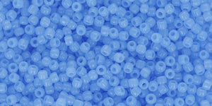 Toho 11/0 Round Japanese Seed Bead, #1146, Translucent Lt Sapphire