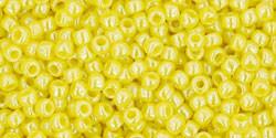 Toho 11/0 Round Japanese Seed Bead, TR11-128, Opaque Luster Dandelion - Barrel of Beads