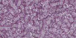 Toho 11/0 Round Japanese Seed Bead, TR11-1300, Transparent Alexandrite - Barrel of Beads