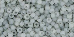 Toho 11/0 Round Japanese Seed Bead, TR11-150F, Ceylon Frost Smoke - Barrel of Beads