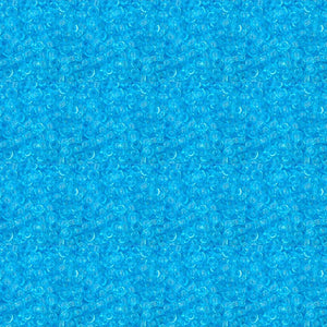 Toho 11/0 Round Japanese Seed Bead, TR11-3, Transparent Aquamarine