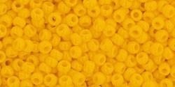 Toho 11/0 Round Japanese Seed Bead, TR11-42B, Opaque Sunshine - Barrel of Beads