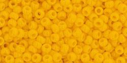 Toho 11/0 Round Japanese Seed Bead, TR11-42B, Opaque Sunshine - Barrel of Beads