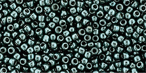 Toho 11/0 Round Japanese Seed Bead, #601, Galvanized Aqua