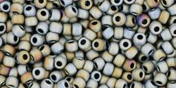 Toho 11/0 Round Japanese Seed Bead, TR11-613, Matte Color Iris Gray - Barrel of Beads