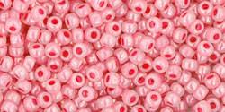 Toho 11/0 Round Japanese Seed Bead, TR11-911, Ceylon Impatiens Pink - Barrel of Beads