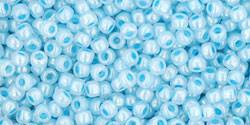 Toho 11/0 Round Japanese Seed Bead, TR11-919, Ceylon Forget Me Not - Barrel of Beads