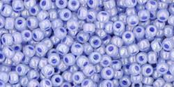 Toho 11/0 Round Japanese Seed Bead, TR11-921, Ceylon Virginia Bluebell - Barrel of Beads