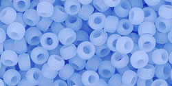 Toho 8/0 Round Japanese Seed Bead, TR8-146F, Ceylon Frosted Glacier, 17 grams