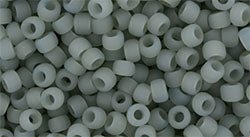 Toho Size 8 Round, Ceylon Frost Smoke, 17 grams